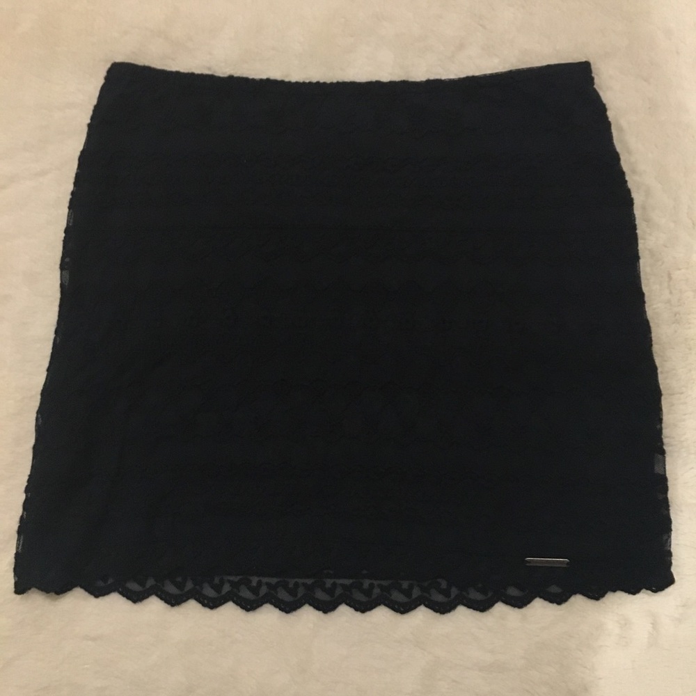 Navy Blue Abercrombie and Fitch Skirt